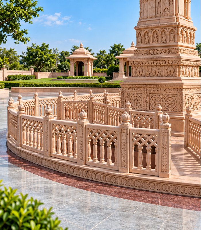 Mahalaxmi Stone Carving