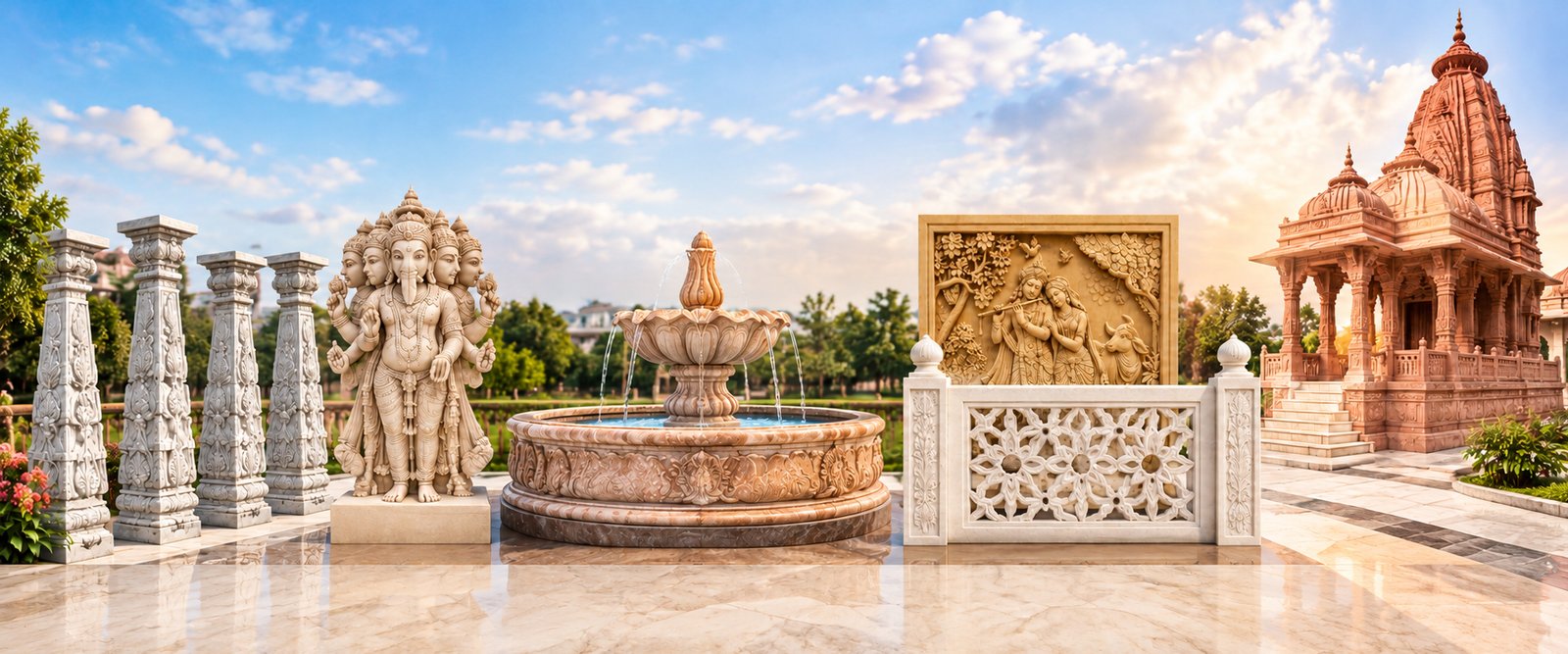 Mahalaxmi Stone Carving Craftsmanship